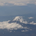写真: 春の富士山