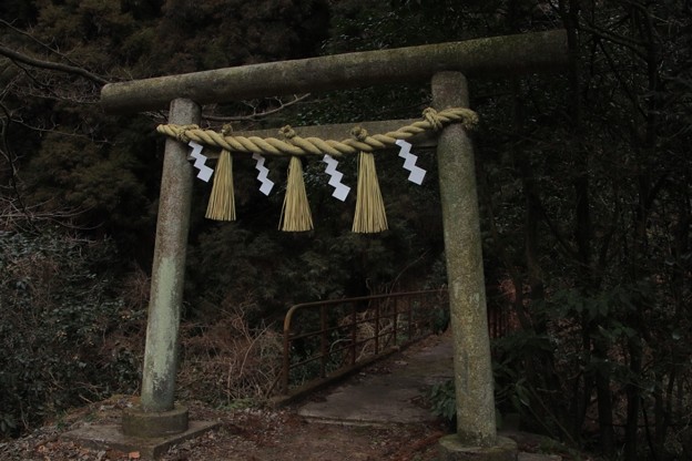 Photos: 417  神峰神社 一の鳥居