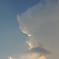 写真: 今日の那覇の変な雲