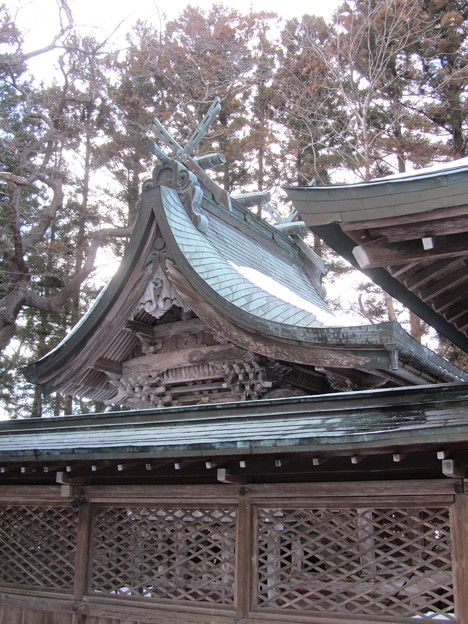 写真: ２９．２．８鹽竈神社（水沢）本殿