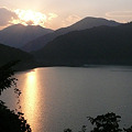 Photos: 神流湖に落ちる日