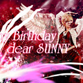 写真: Happy Birthday dear sunny2
