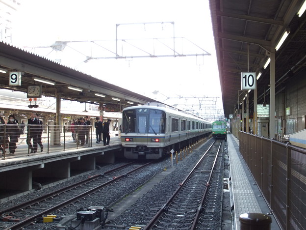 京都駅　奈良線ホーム