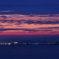 写真: 関空の夕暮れ