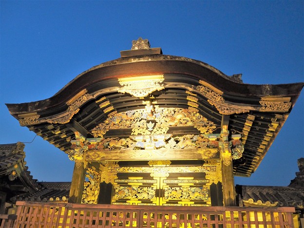 写真: 西本願寺・夜の特別拝観(2)
